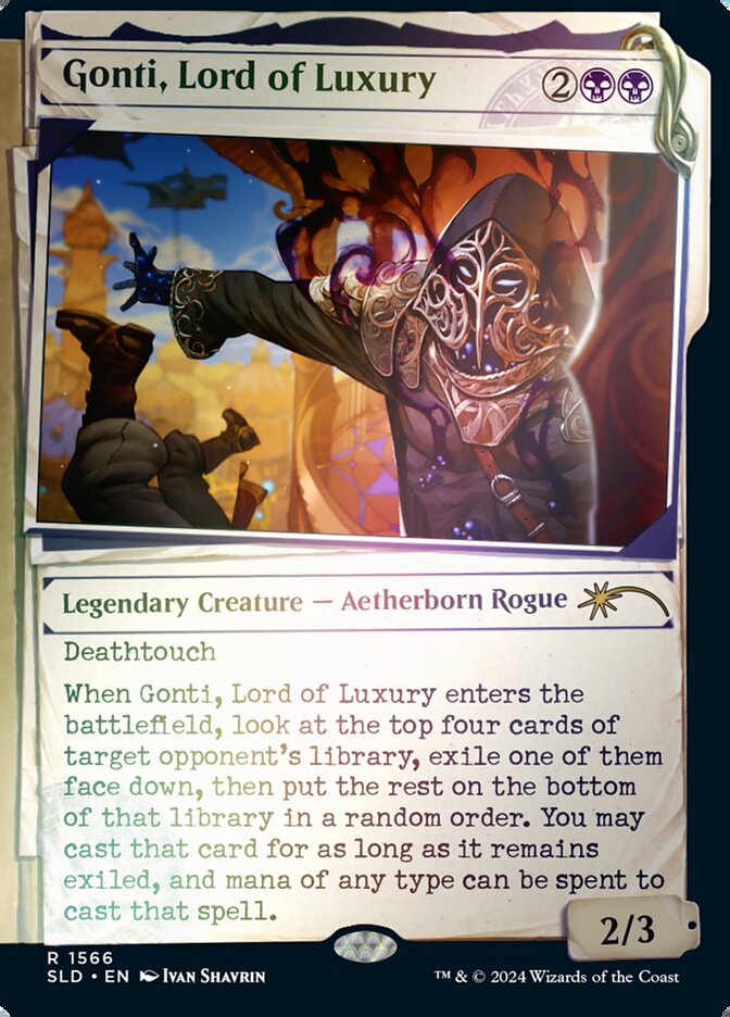 Gonti, Lord of Luxury (1566★) - Secret Lair Drop (SLD)