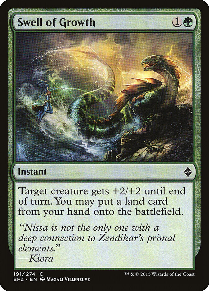 Swell of Growth (191) - Battle for Zendikar (BFZ)