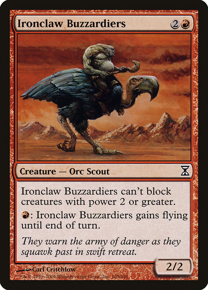 Ironclaw Buzzardiers (165) - Time Spiral (TSP)