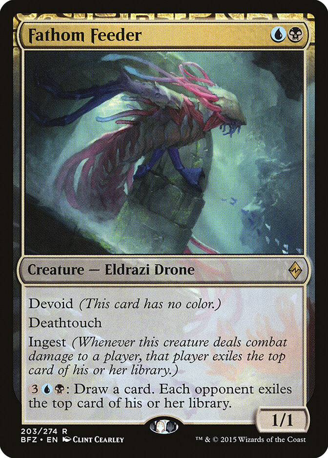 Fathom Feeder (203) - Battle for Zendikar (BFZ)