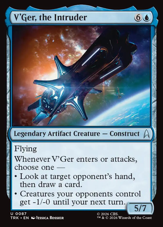 V'Ger, the Intruder (87) - Star Trek (TRK)