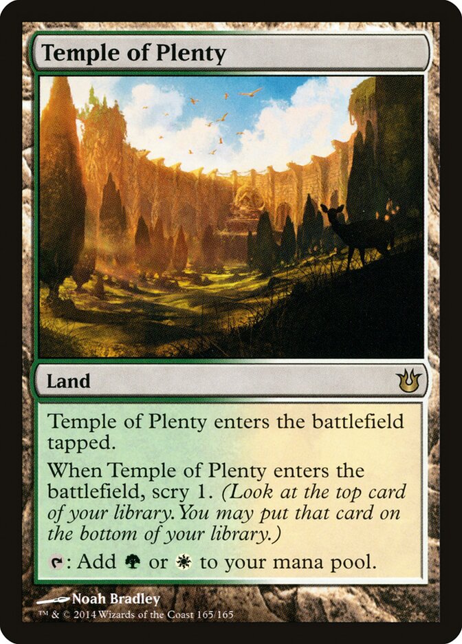 Temple of Plenty (165) - Born of the Gods (BNG)