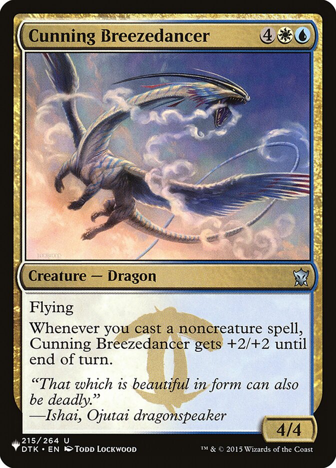 Cunning Breezedancer (DTK-215) - The List (PLST)