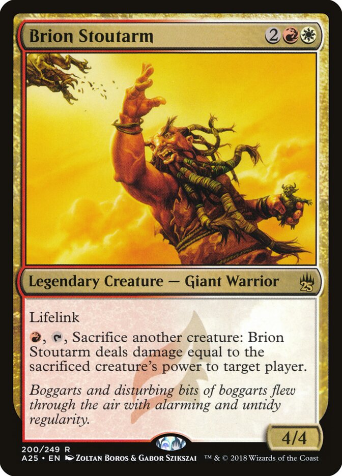 Brion Stoutarm (200) - Masters 25 (A25)