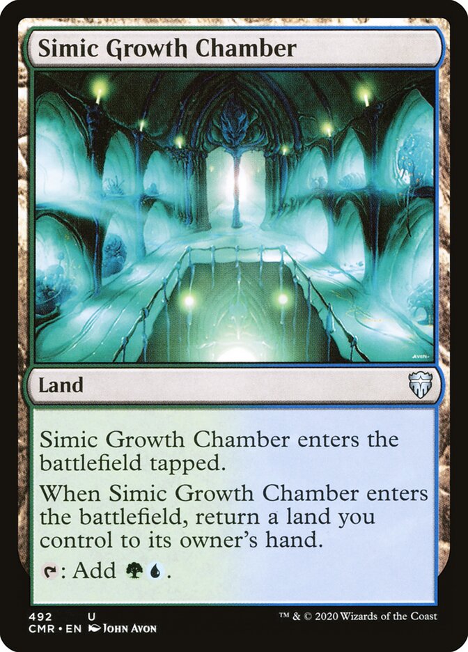 Simic Growth Chamber (492) - Commander Legends (CMR)
