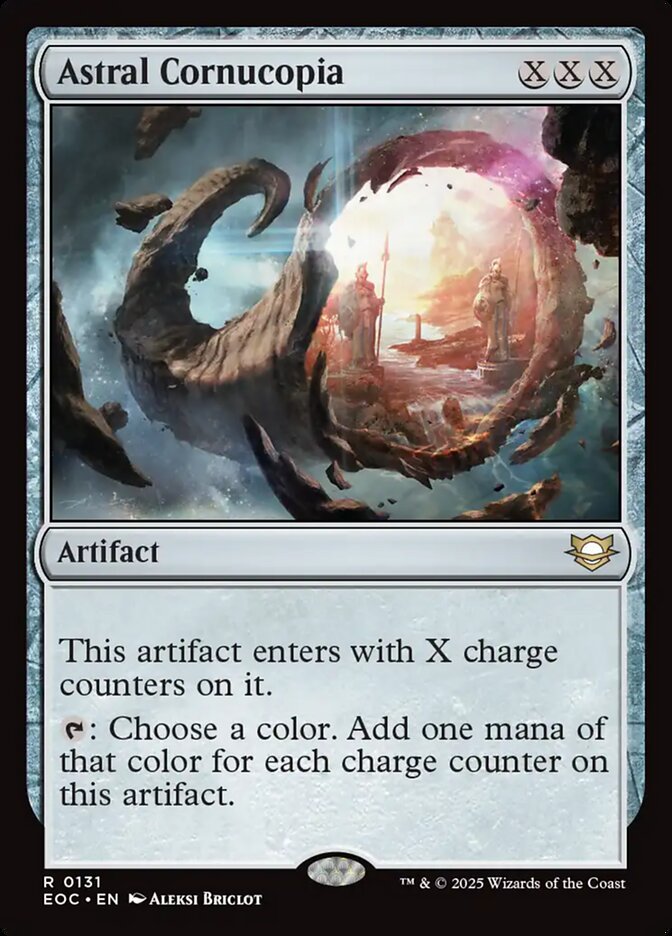 Astral Cornucopia (131) - Edge of Eternities Commander (EOC)