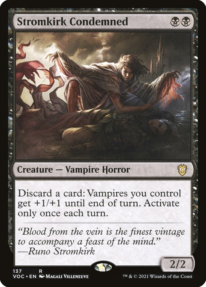 Stromkirk Condemned (137) - Crimson Vow Commander (VOC)