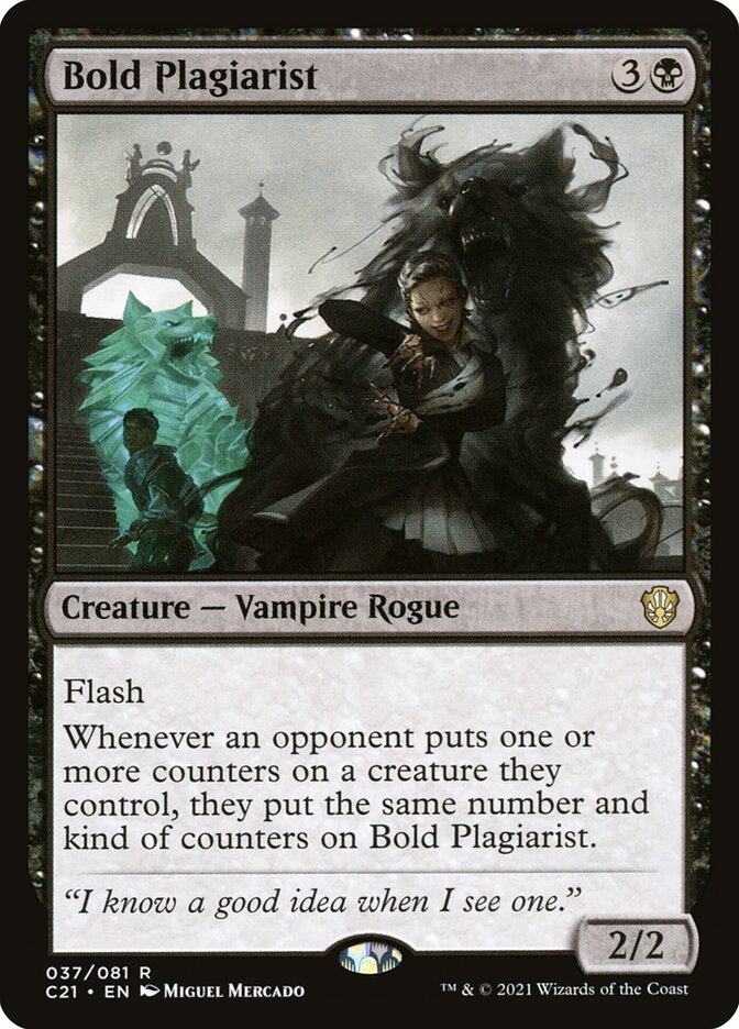 Bold Plagiarist (37) - Commander 2021 (C21)