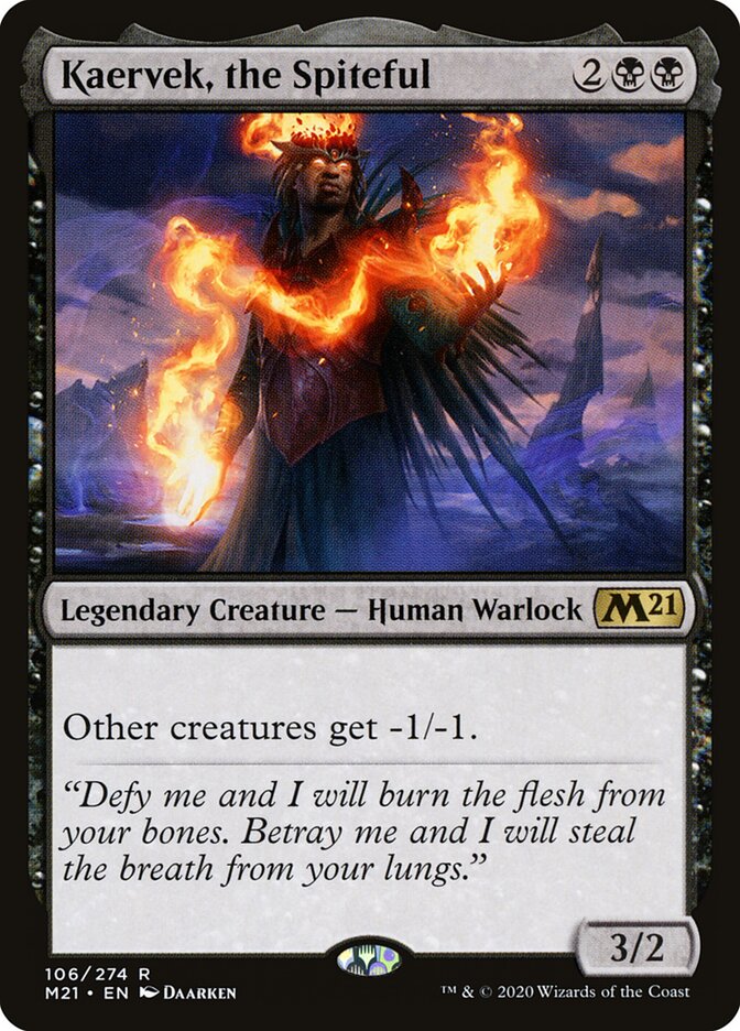 Kaervek, the Spiteful (106) - Core Set 2021 (M21)