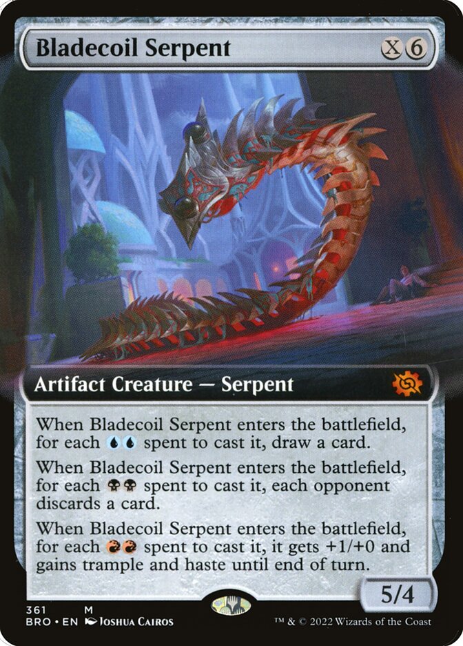 Bladecoil Serpent (361) - The Brothers' War (BRO)