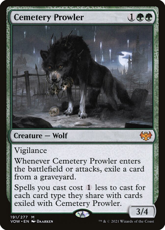 Cemetery Prowler (191) - Innistrad: Crimson Vow (VOW)
