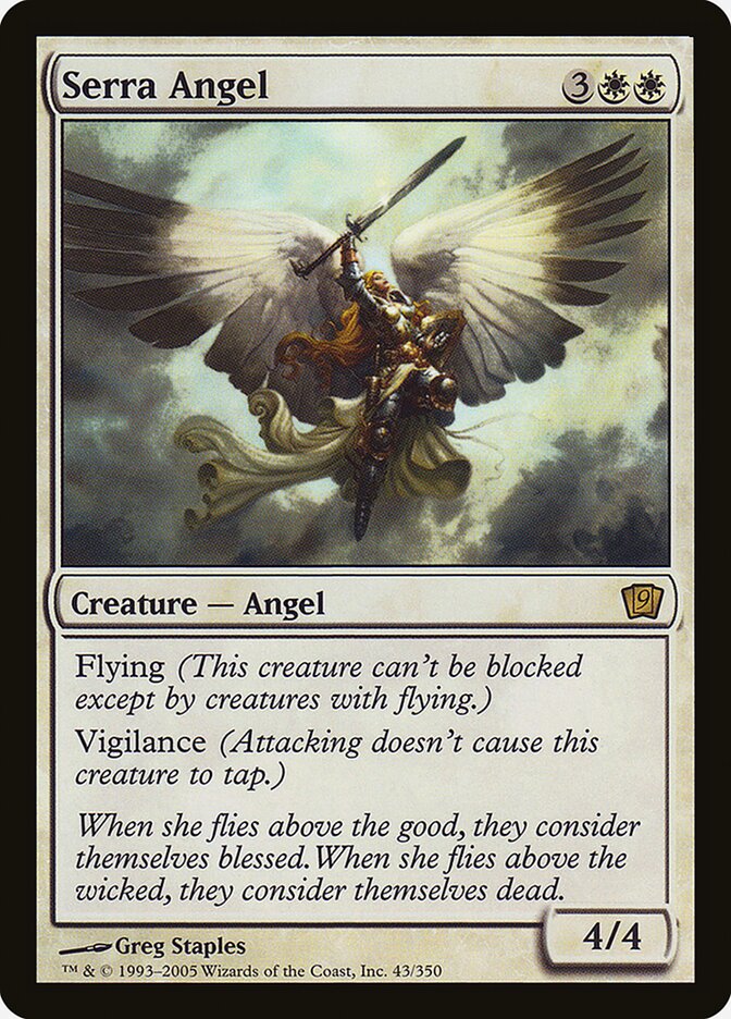 Serra Angel (43) - Ninth Edition (9ED)