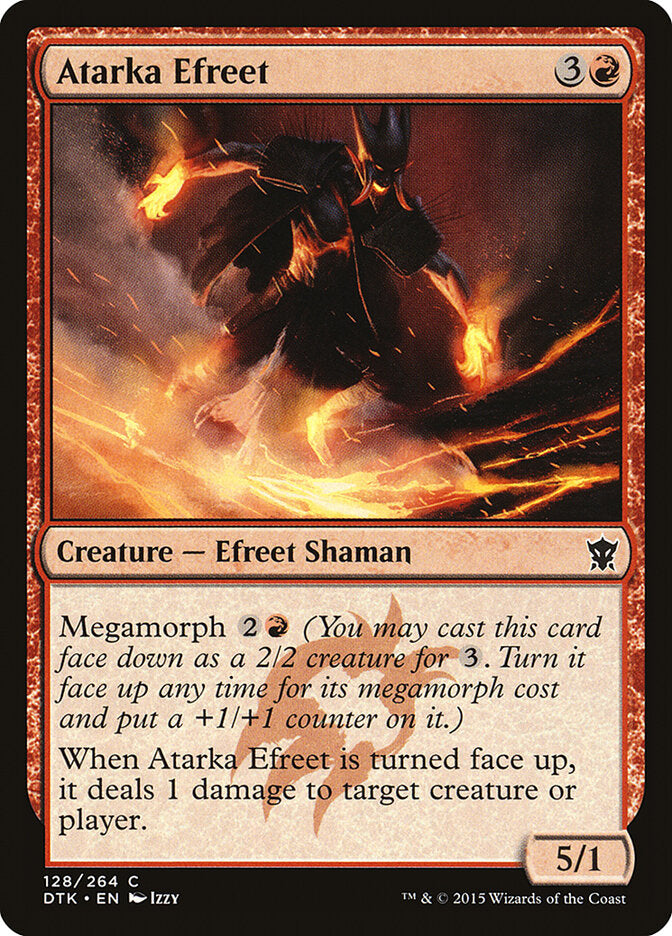 Atarka Efreet (128) - Dragons of Tarkir (DTK)