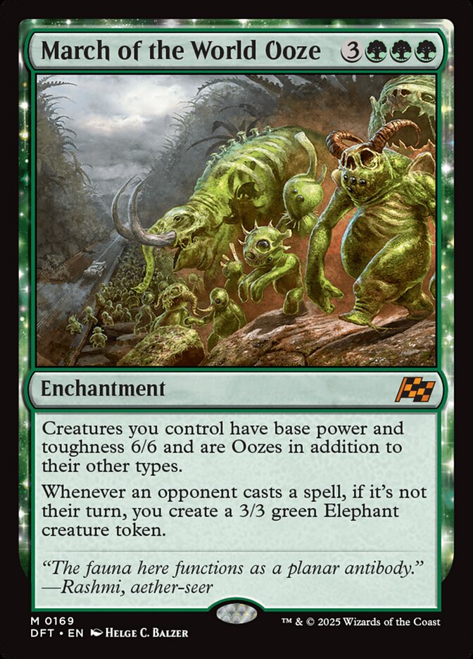 March of the World Ooze (169) - Aetherdrift (DFT)