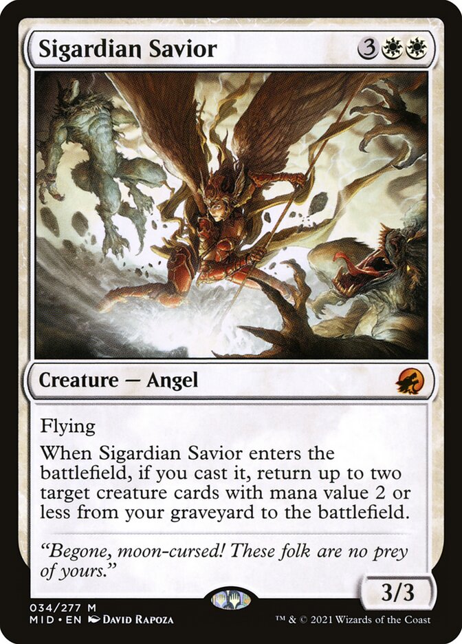 Sigardian Savior (34) - Innistrad: Midnight Hunt (MID)