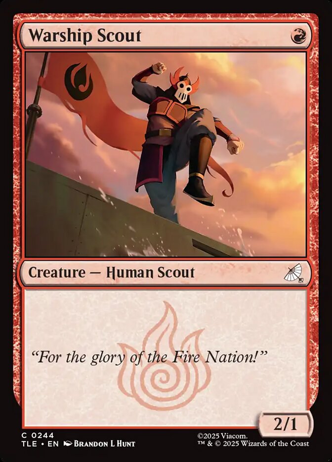 Warship Scout (244) - Avatar: The Last Airbender Eternal (TLE)