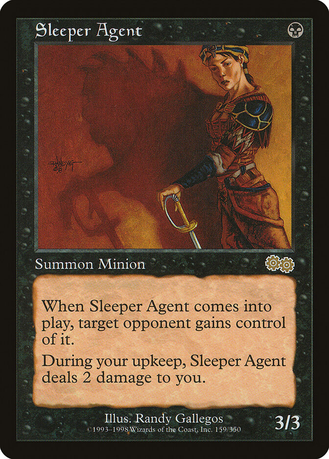 Sleeper Agent (159) - Urza's Saga (USG)