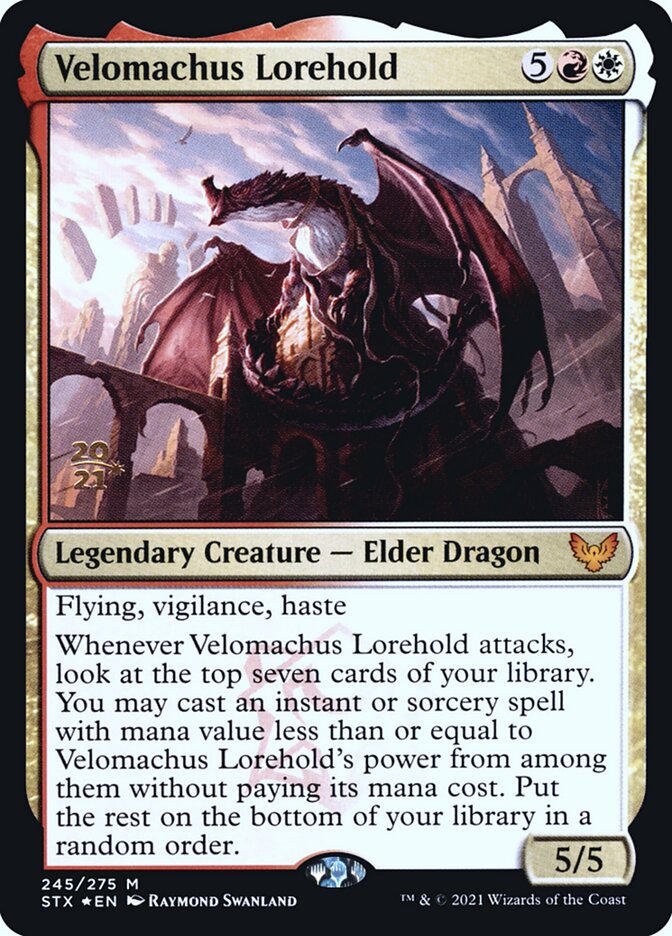 Velomachus Lorehold (245s) - Strixhaven: School of Mages Promos (PSTX)