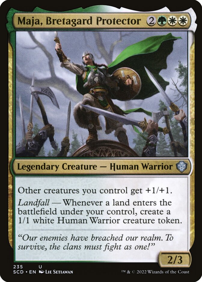 Maja, Bretagard Protector (235) - Starter Commander Decks (SCD)