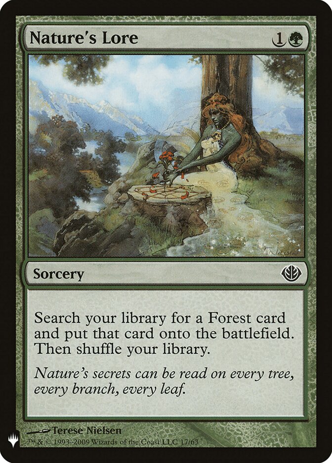Nature's Lore (DDD-17) - The List (PLST)