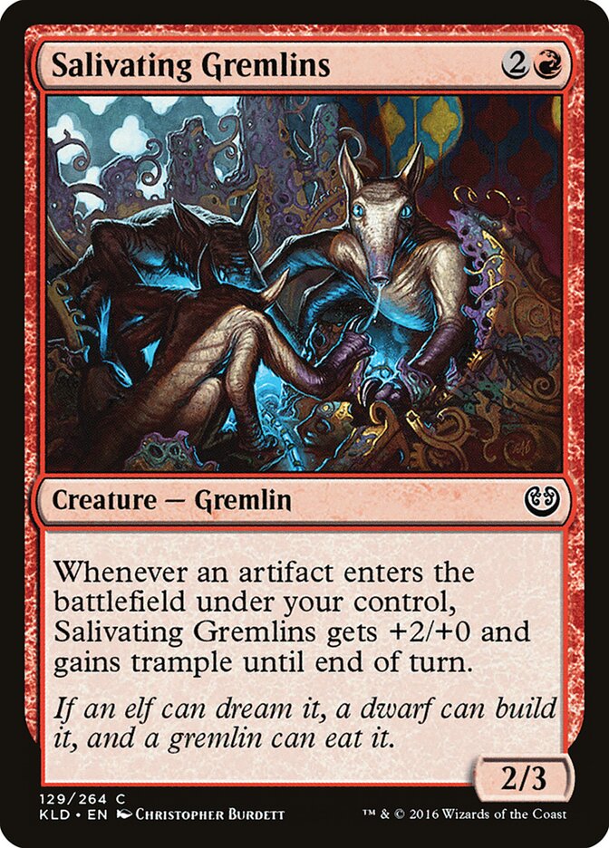 Salivating Gremlins (129) - Kaladesh (KLD)