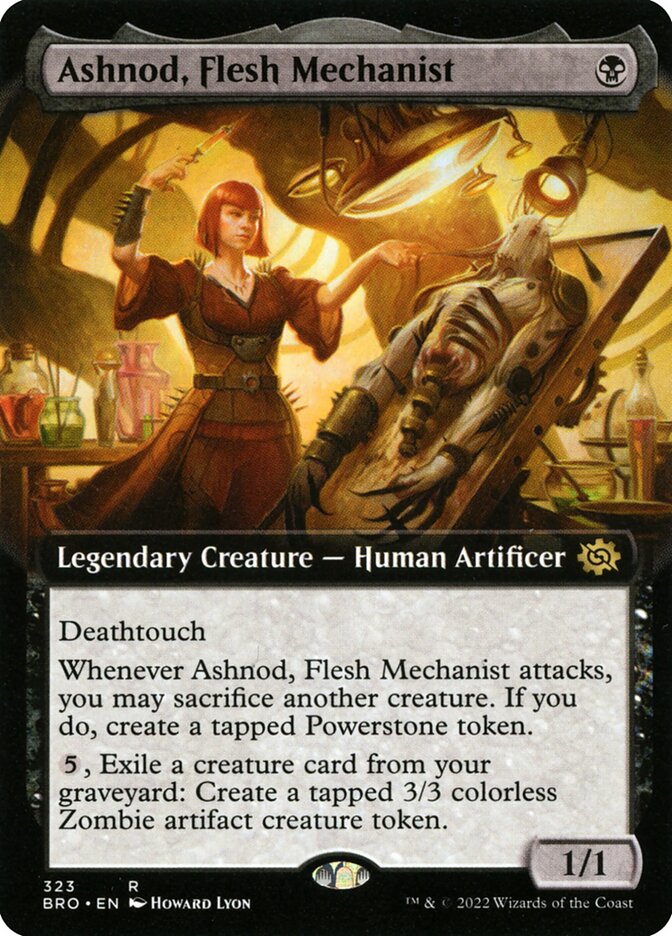 Ashnod, Flesh Mechanist (323) - The Brothers' War (BRO)