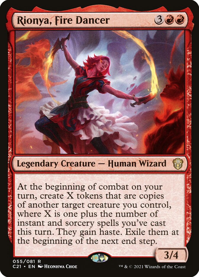 Rionya, Fire Dancer (55) - Commander 2021 (C21)