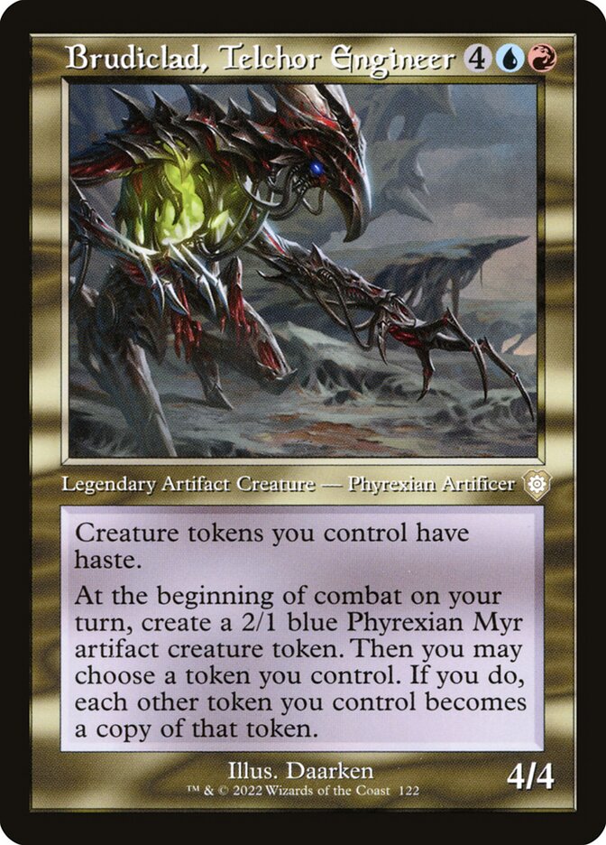 Brudiclad, Telchor Engineer (122) - The Brothers' War Commander (BRC)