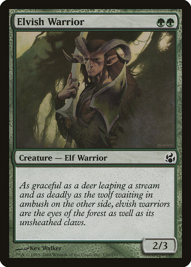 Elvish Warrior (120) - Morningtide (MOR)