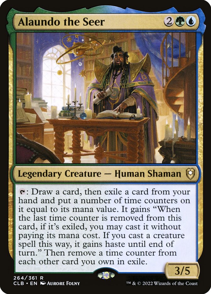 Alaundo the Seer (264) - Commander Legends: Battle for Baldur's Gate (CLB)