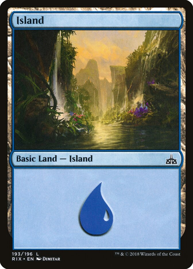 Island (193) - Rivals of Ixalan (RIX)