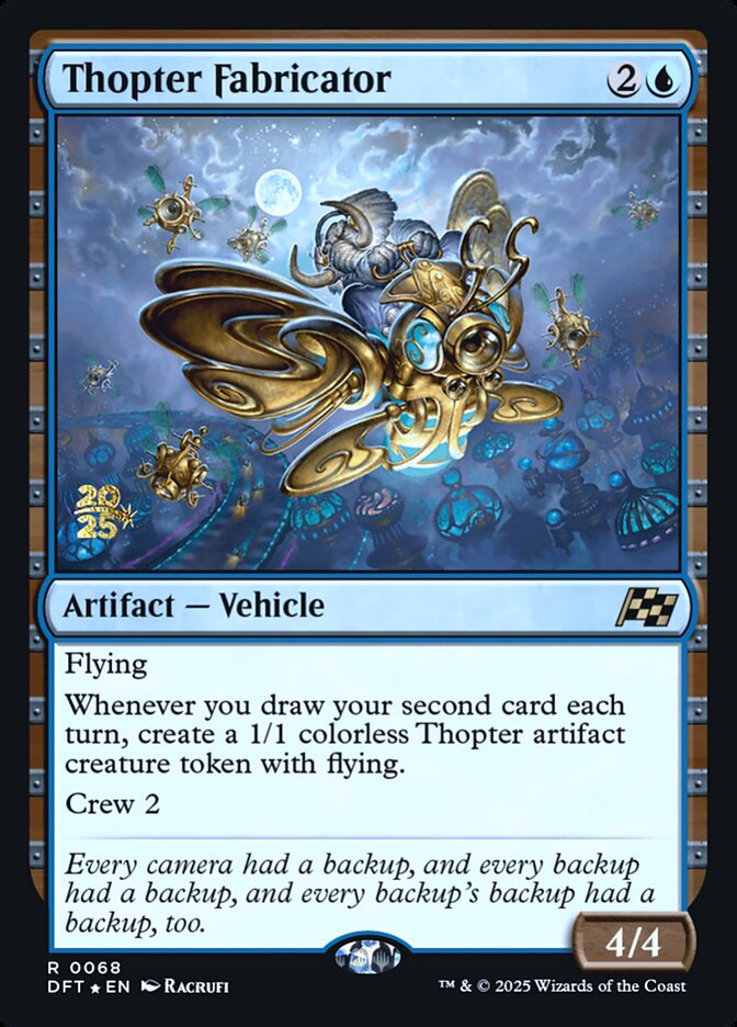 Thopter Fabricator (68s) - Aetherdrift Promos (PDFT)
