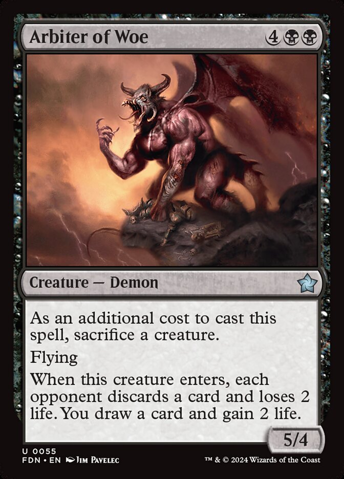Arbiter of Woe - Foundations (FDN)