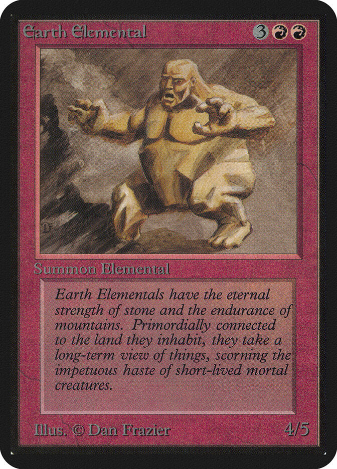 Earth Elemental (144) - Limited Edition Alpha (LEA)