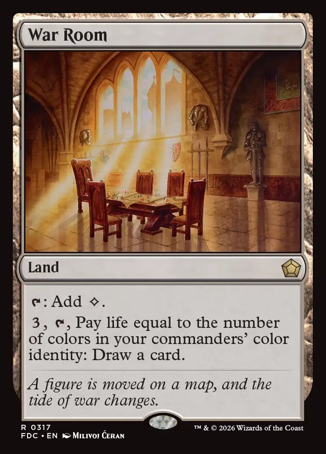 War Room (317) - Foundations Commander (FDC)