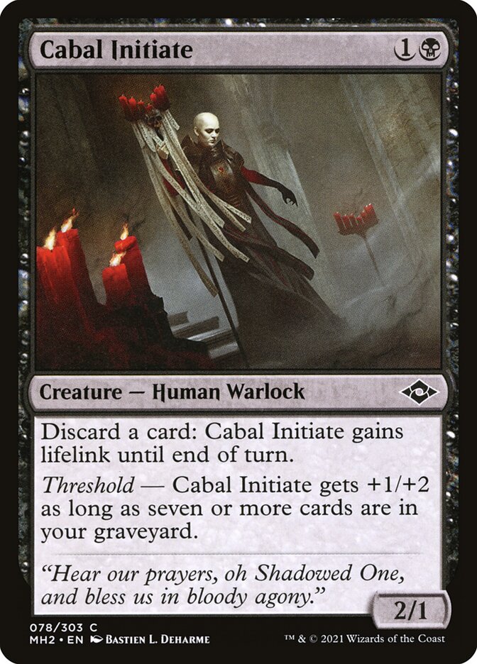Cabal Initiate (78) - Modern Horizons 2 (MH2)