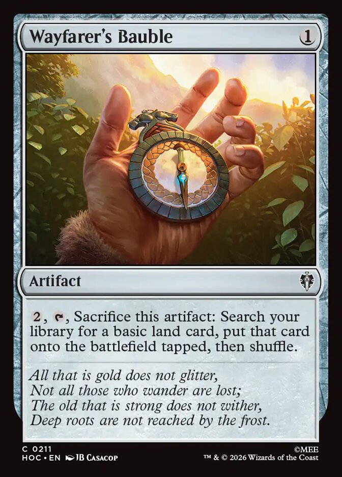 Wayfarer's Bauble (211) - The Hobbit Eternal (HOC)