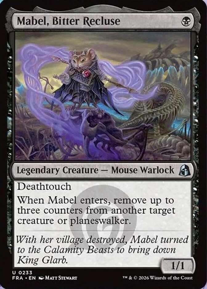 Mabel, Bitter Recluse (233) - Reality Fracture (FRA)