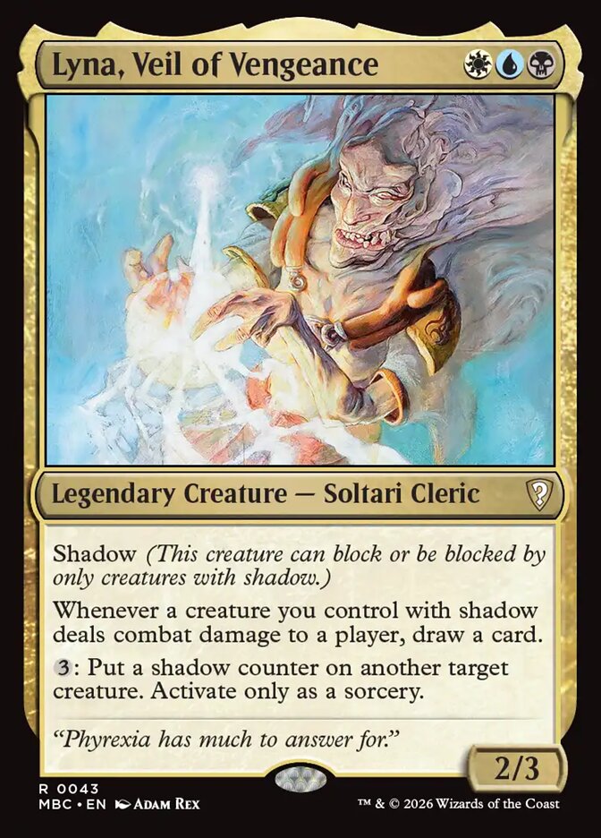 Lyna, Veil of Vengeance (43) - Mystery Booster Commander Edition (MBC)