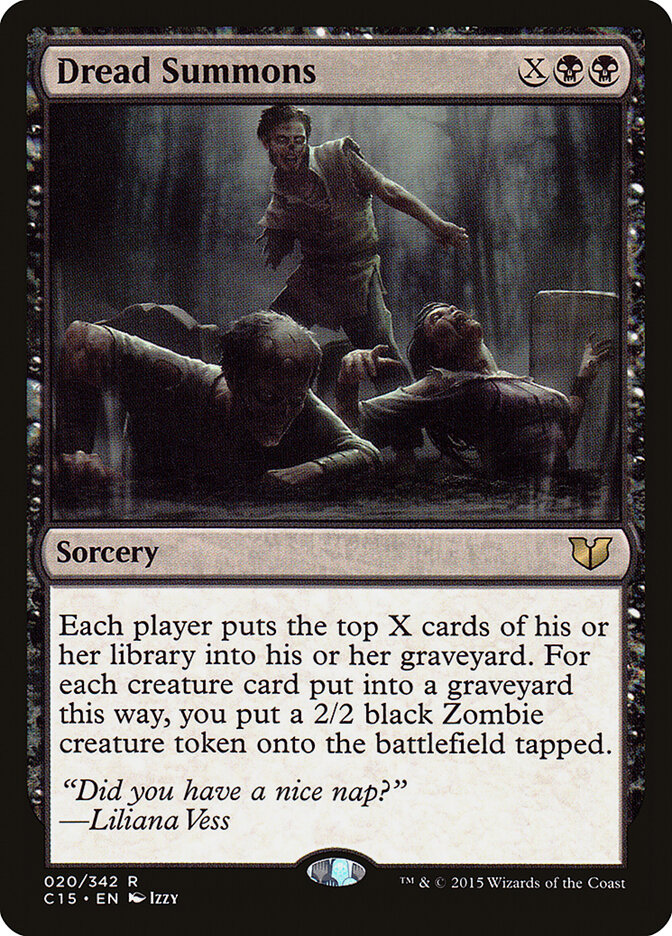 Dread Summons (20) - Commander 2015 (C15)