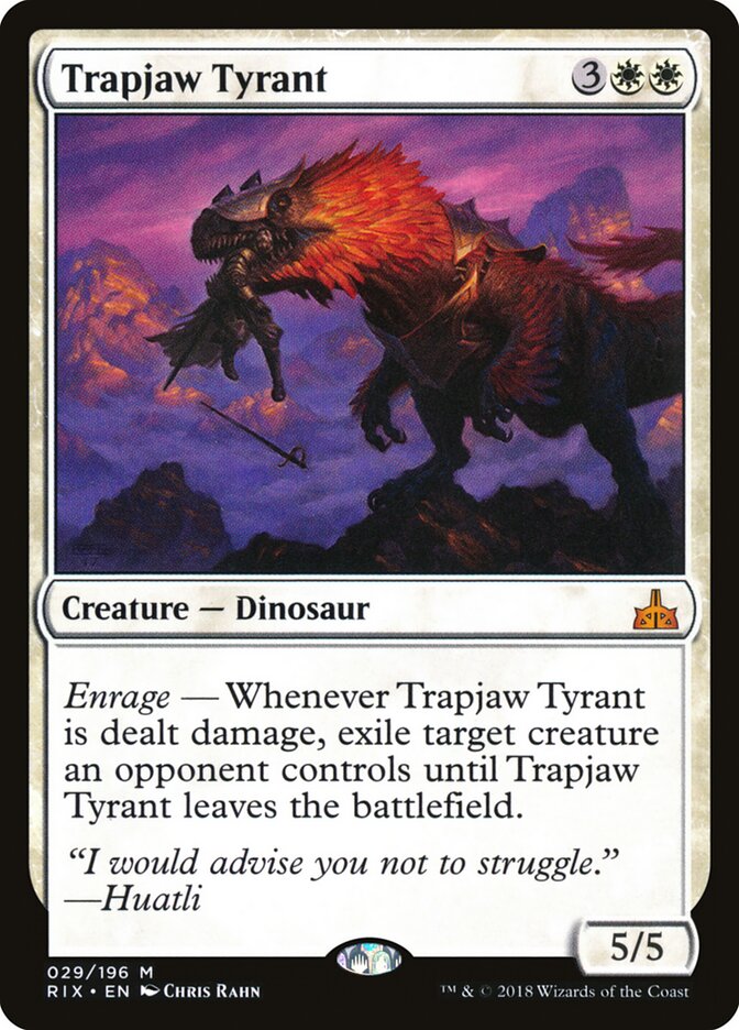 Trapjaw Tyrant (29) - Rivals of Ixalan (RIX)