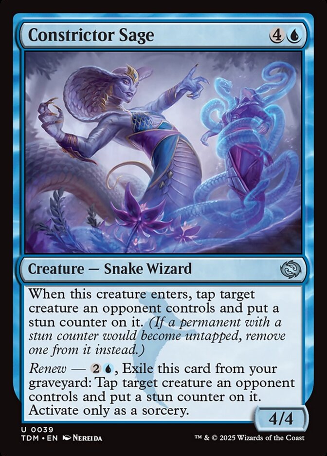 Constrictor Sage (39) - Tarkir: Dragonstorm (TDM)