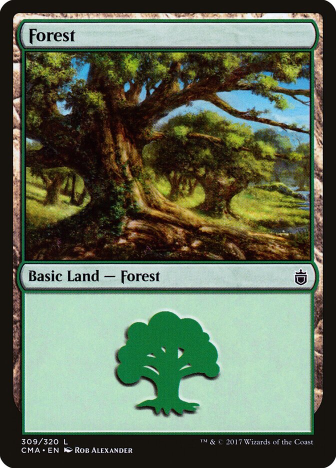 Forest (309) - Commander Anthology (CMA)