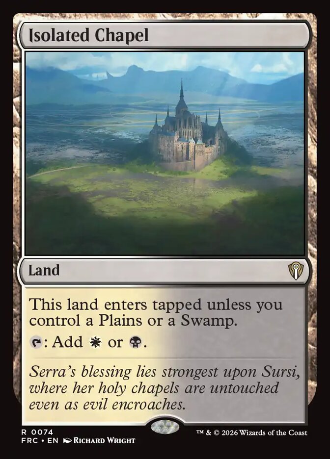 Isolated Chapel (74) - Reality Fracture Commander (FRC)