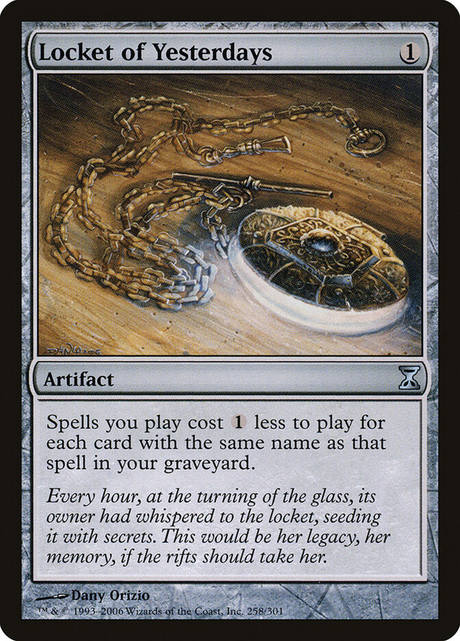 Locket of Yesterdays (258) - Time Spiral (TSP)