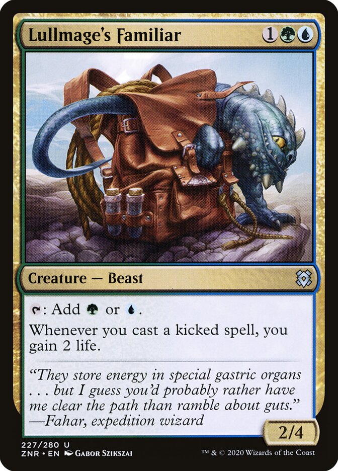 Lullmage's Familiar (227) - Zendikar Rising (ZNR)