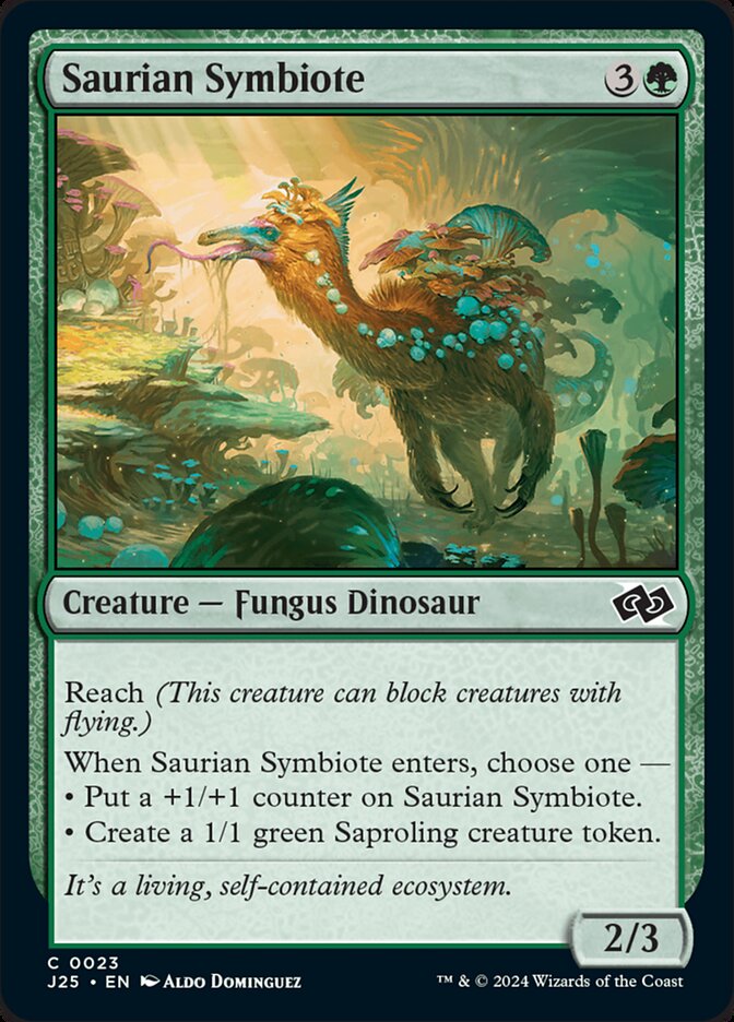 Saurian Symbiote (23) - Foundations Jumpstart (J25)