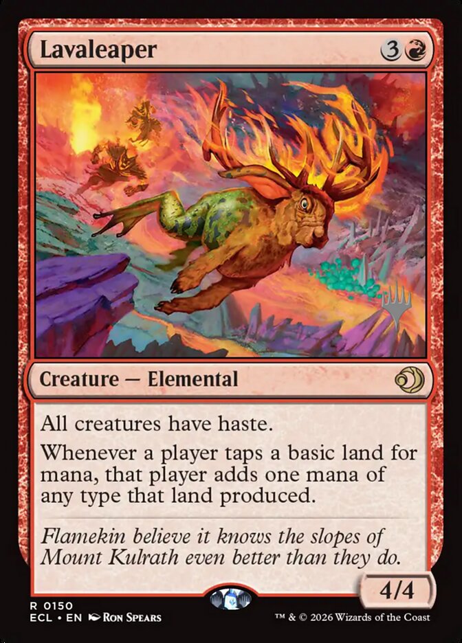 Lavaleaper (150p) - Lorwyn Eclipsed Promos (PECL)