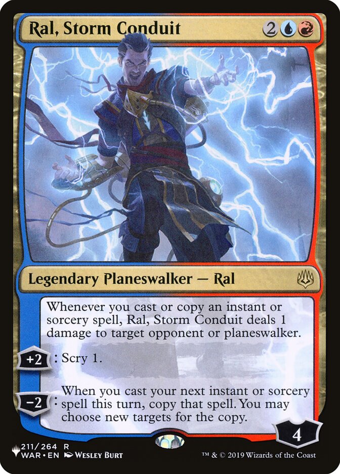Ral, Storm Conduit (WAR-211) - The List (PLST)