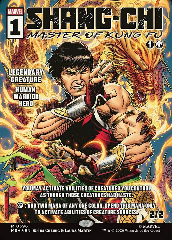 Shang-Chi, Master of Kung Fu (396) - Marvel Super Heroes (MSH)